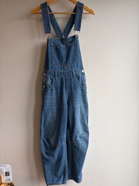 Classic Blue Denim Overalls